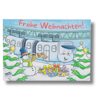 Postkarte "Frohe Weihnachten" 2