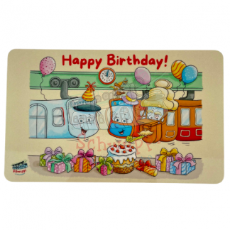 Frühstücksbrett "Happy Birthday"