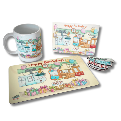 Geschenkset "Happy Birthday"