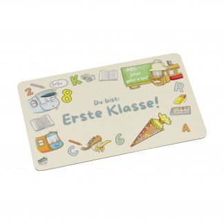 Frühstücksbrett "Erste Klasse"