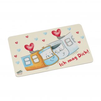 Frühstücksbrett "Ich mag Dich"