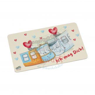 Frühstücksbrett "Ich mag Dich"