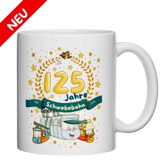 Tasse "125 Jahre Schwebebahn"